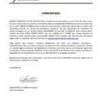 COMUNICADO IMPORTANTE